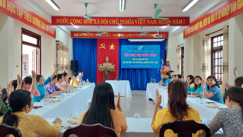 Hòa Vang: Tổ chức Hội nghị Ban chấp hành bầu Ủy ban kiểm tra, nhiệm kỳ 2021-2026 Hòa Vang: Tổ chức Hội nghị Ban chấp hành bầu Ủy ban kiểm tra, nhiệm kỳ 2021-2026